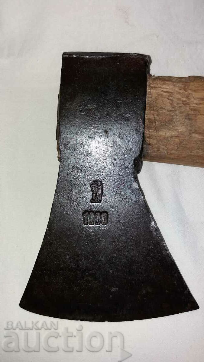 Old German stamped ax
