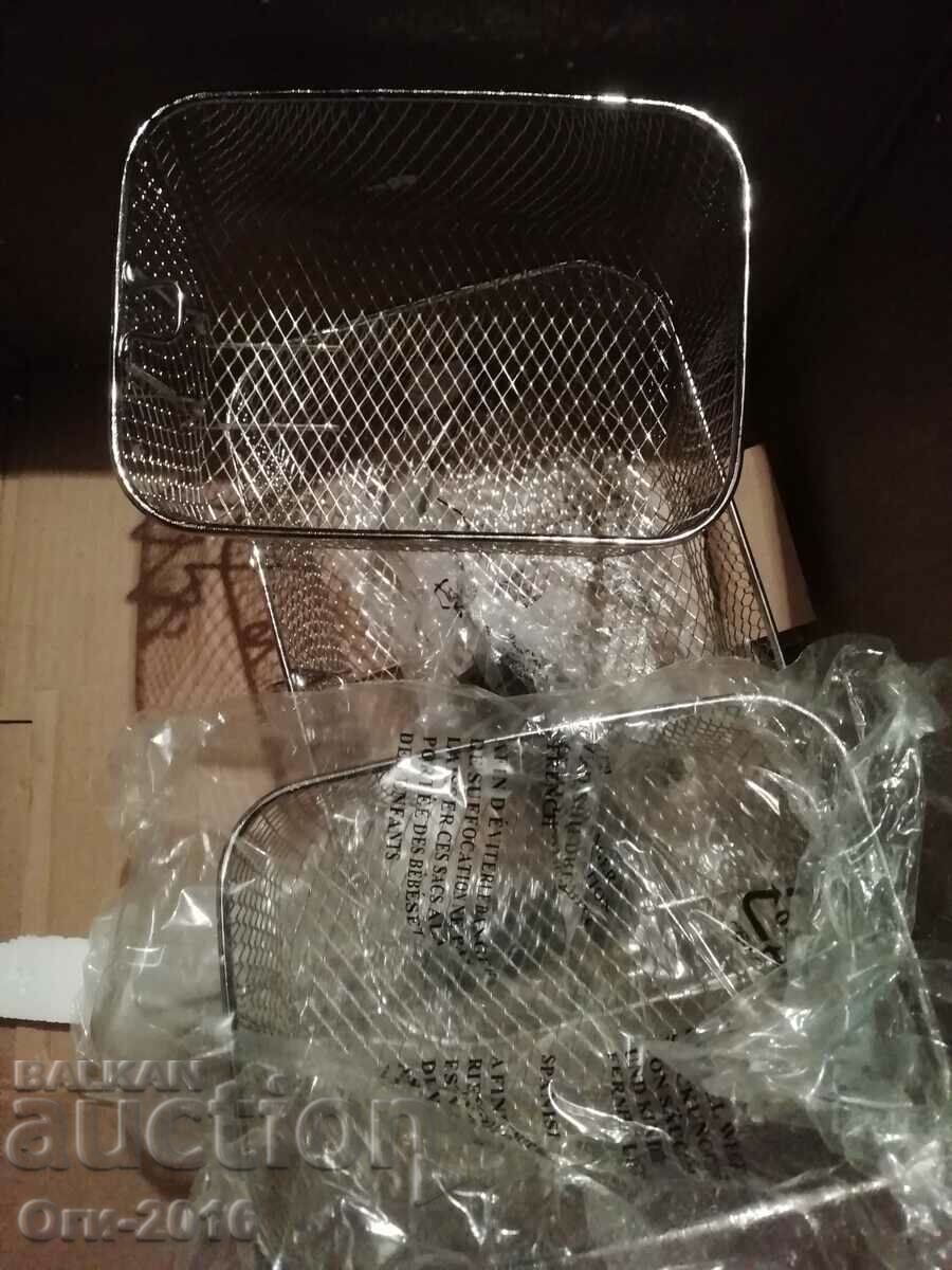 Livrarea Coșuri pentru friteuză mare și încălzitor Livrarea Coșuri pentru friteuză mare și încălzitor