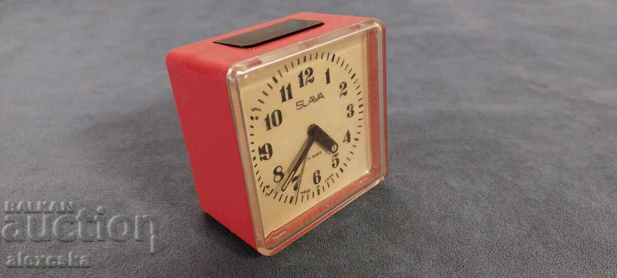 Old alarm clock - "SLAVA"