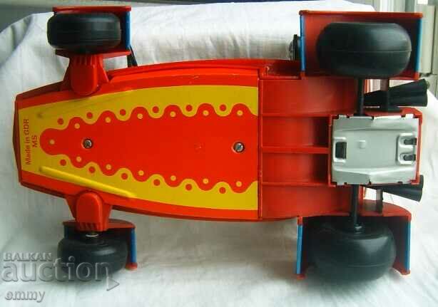 Big buggy Molly jeep with driver - tin toy, GDR - 7 Big buggy Molly jeep with driver - tin toy, GDR - 7