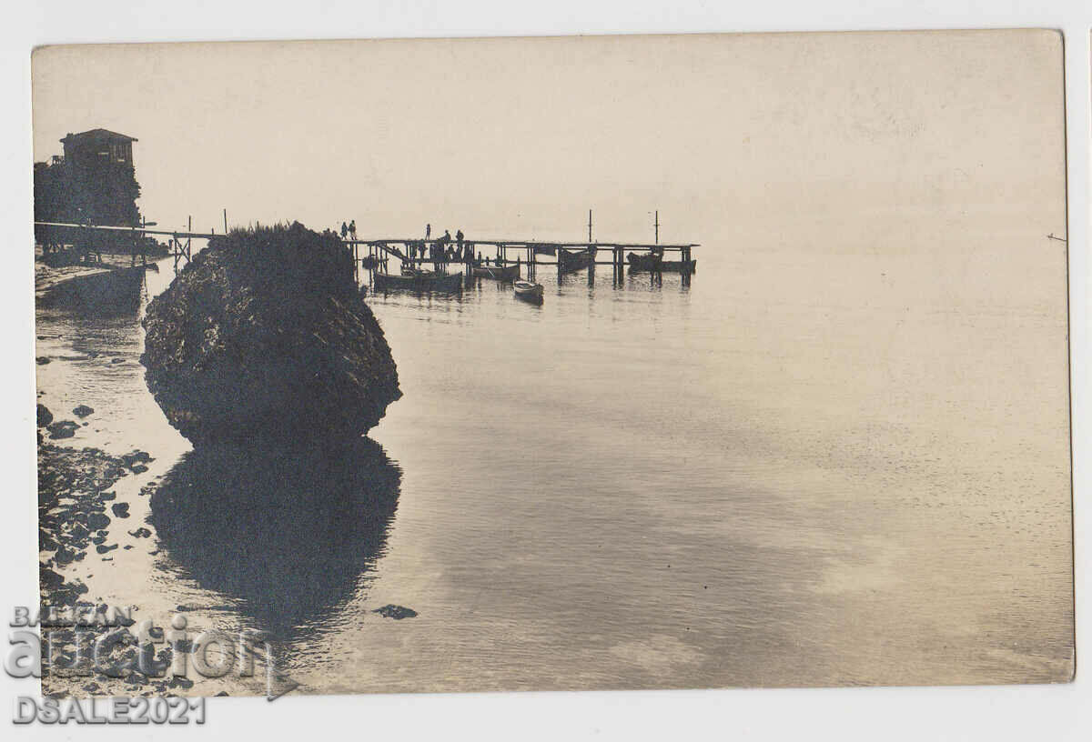 България снимка картичка 1920те Месемврия Несебър /64837
