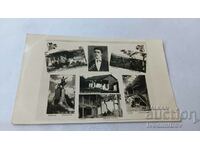 Postcard Karlovo Collage 1940