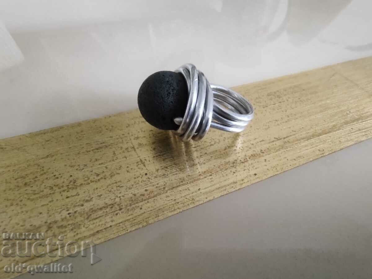 RING, unique beauty, impressive, stone: lava with price 97.00 BGN | € 49.60 RING, unique beauty, impressive, stone: lava with price 97.00 BGN | € 49.60