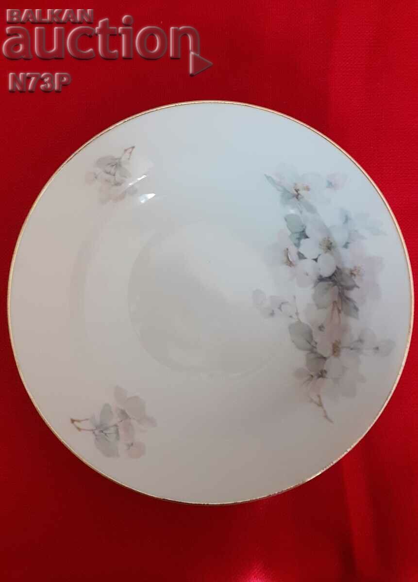 PORCELAIN PLATE. COLLECTION.