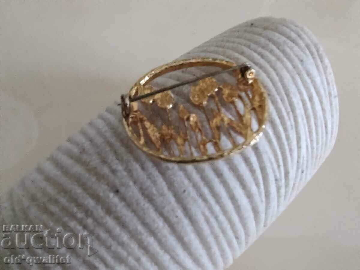 Delivery of BROOCH - flowers, enamel, very interesting, 60s-70s Delivery of BROOCH - flowers, enamel, very interesting, 60s-70s