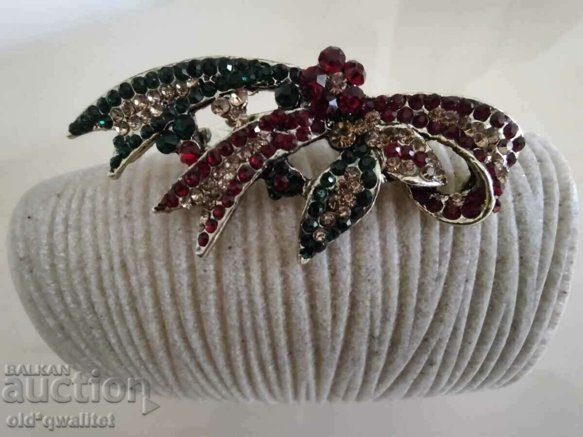 BROOCH - large, spectacular, 60s-70s - 5 BROOCH - large, spectacular, 60s-70s - 5