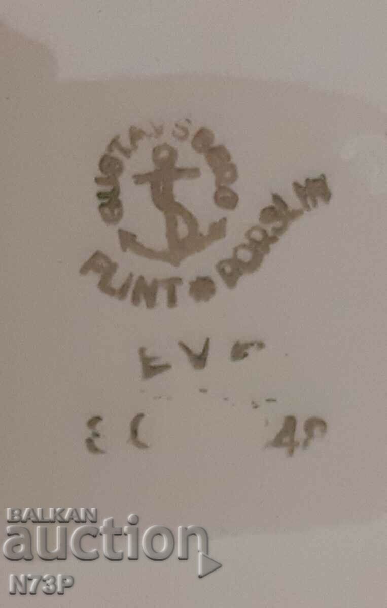 OLD PORCELAIN PLATE. COLLECTION. MADE IN SWEDEN. - 5 OLD PORCELAIN PLATE. COLLECTION. MADE IN SWEDEN. - 5