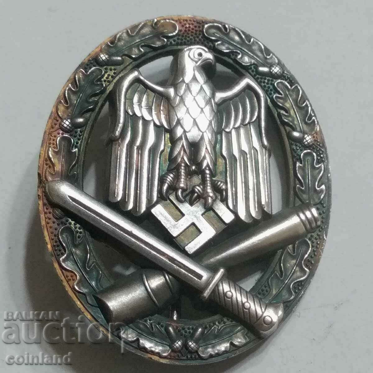 German Nazi Medal Plaque Badge - REPLICA REPRODUCTION