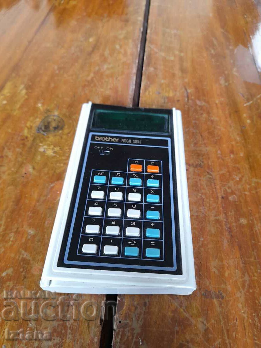 An old Brother calculator with price 25.00 BGN | € 12.78 An old Brother calculator with price 25.00 BGN | € 12.78