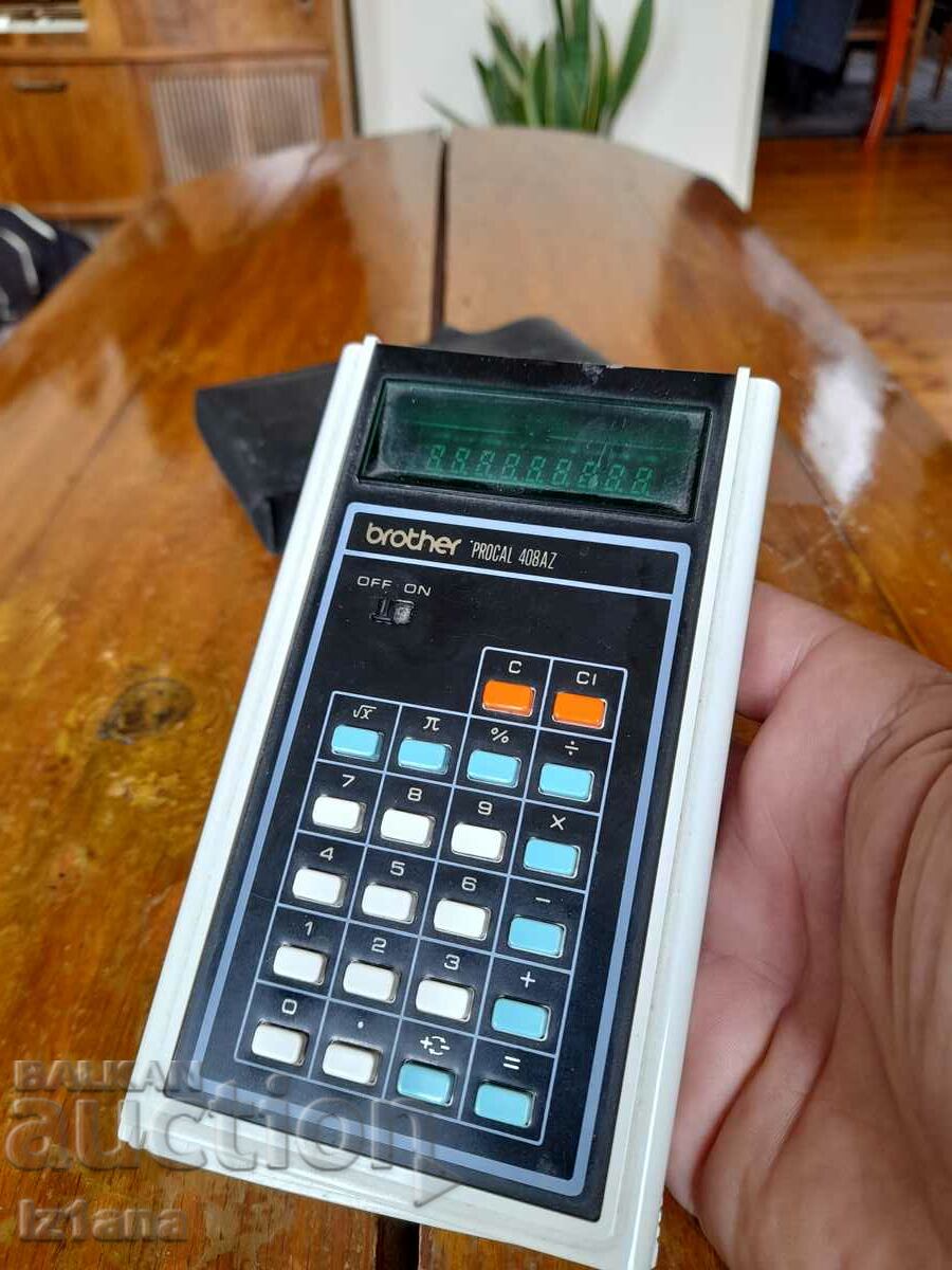 Auction An old Brother calculator Auction An old Brother calculator