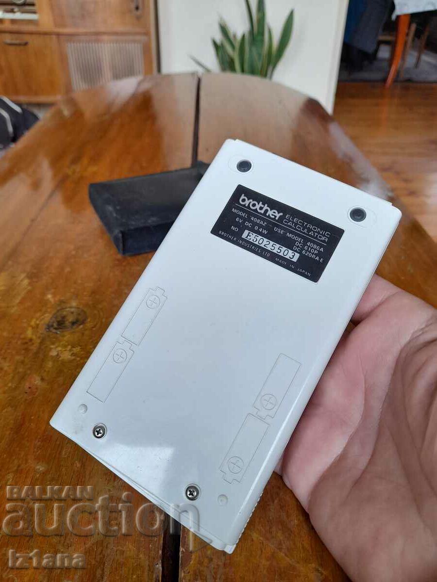 An old Brother calculator - 5 An old Brother calculator - 5