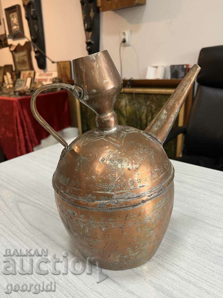 Автентичен арабски съд - кана / ибрик. №4001