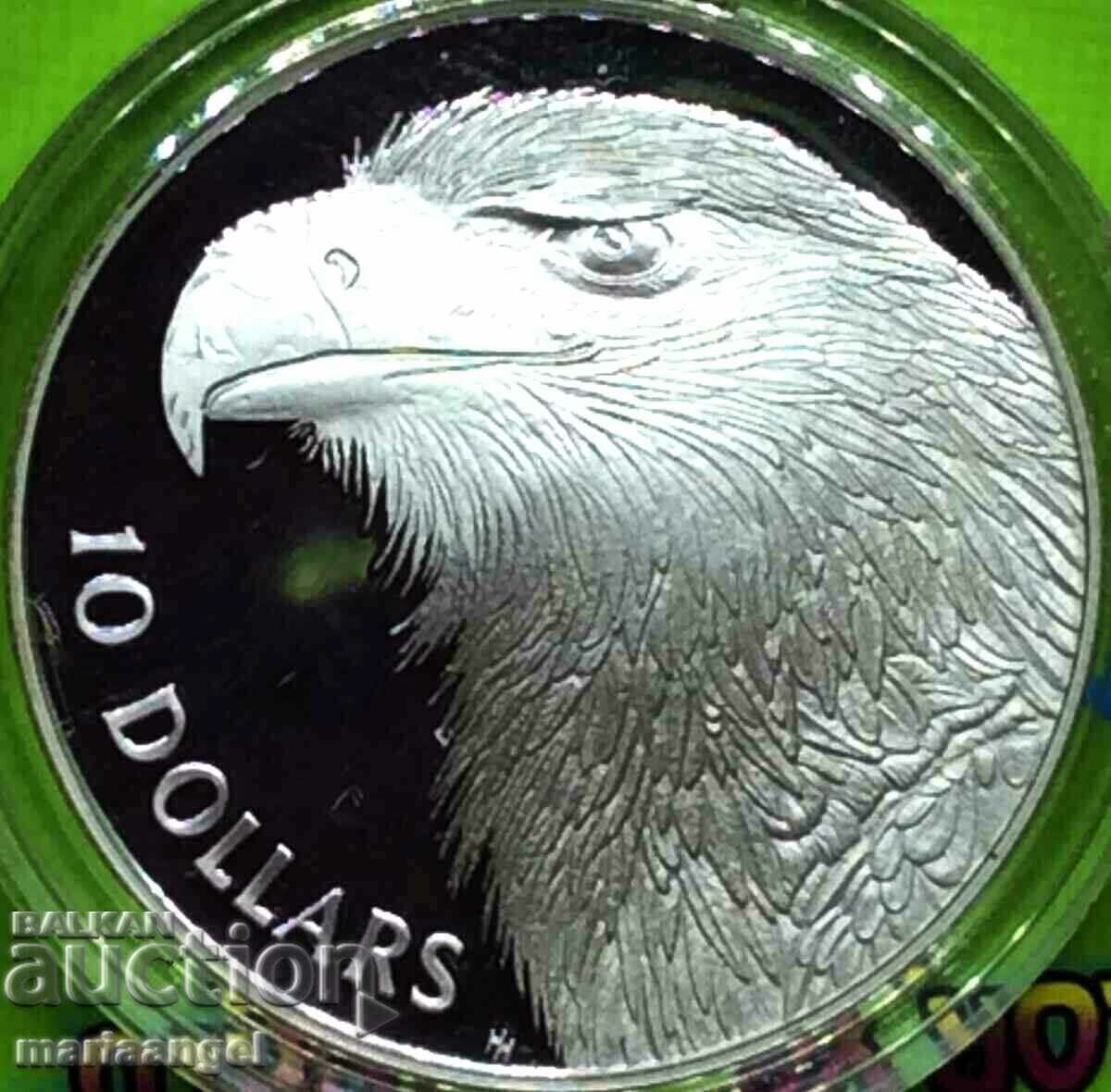 10 $ 1994 Australia UNC PROOF capsulă argint