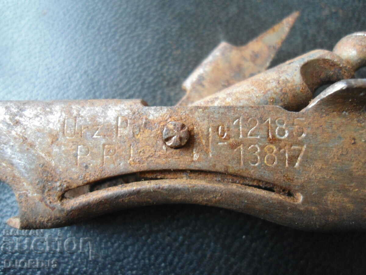 Old multifunction opener, marked - 5 Old multifunction opener, marked - 5