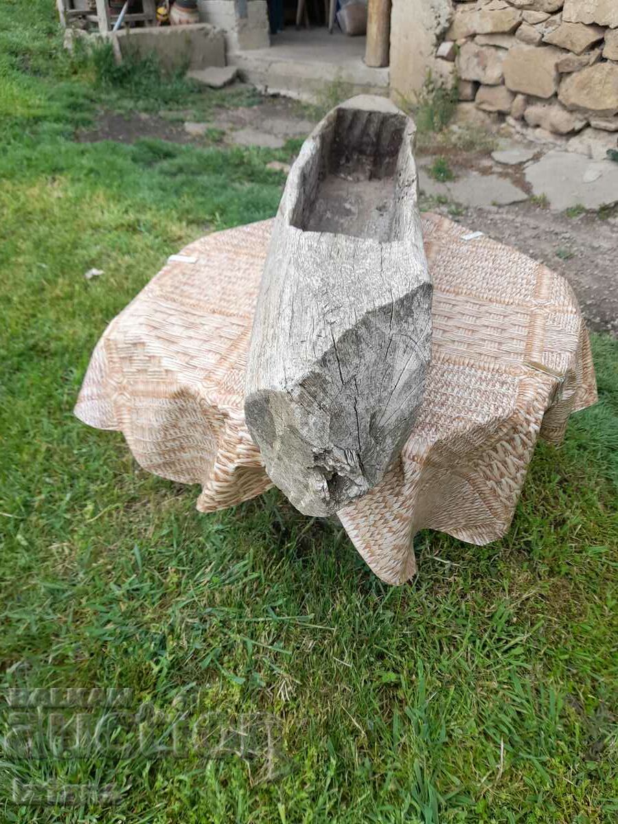 Ancient wooden trough, feeder with price 180.00 BGN | € 92.03 Ancient wooden trough, feeder with price 180.00 BGN | € 92.03