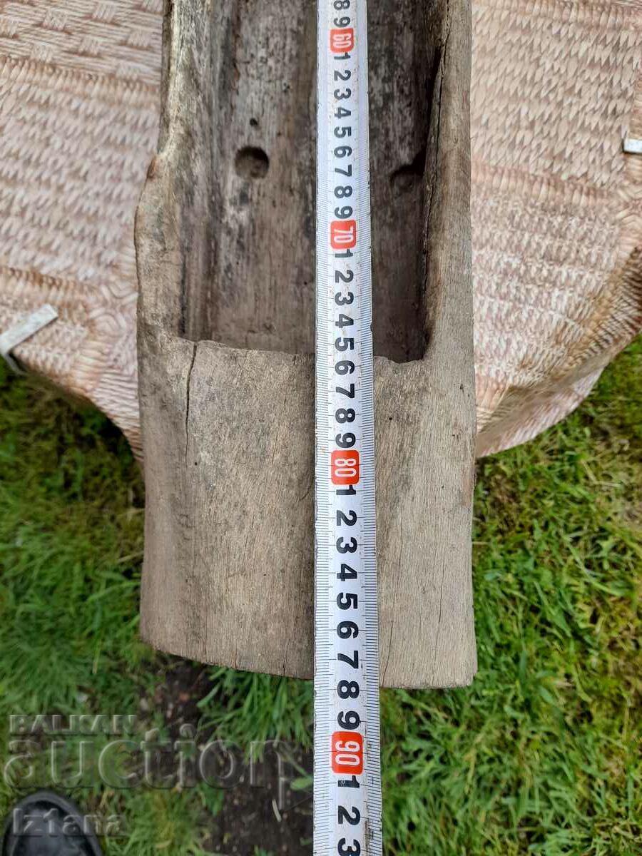 Ancient wooden trough, feeder - 5 Ancient wooden trough, feeder - 5