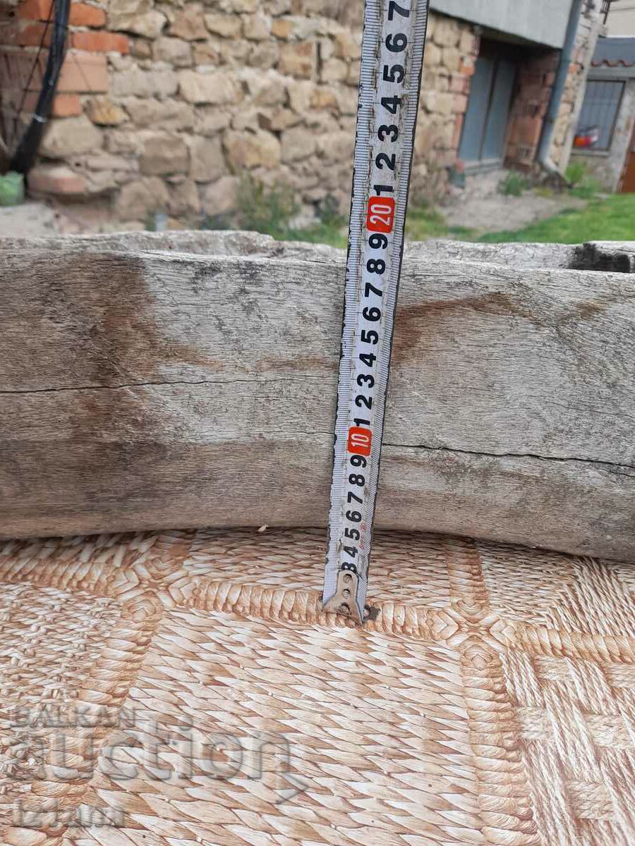 Ancient wooden trough, feeder - 6 Ancient wooden trough, feeder - 6