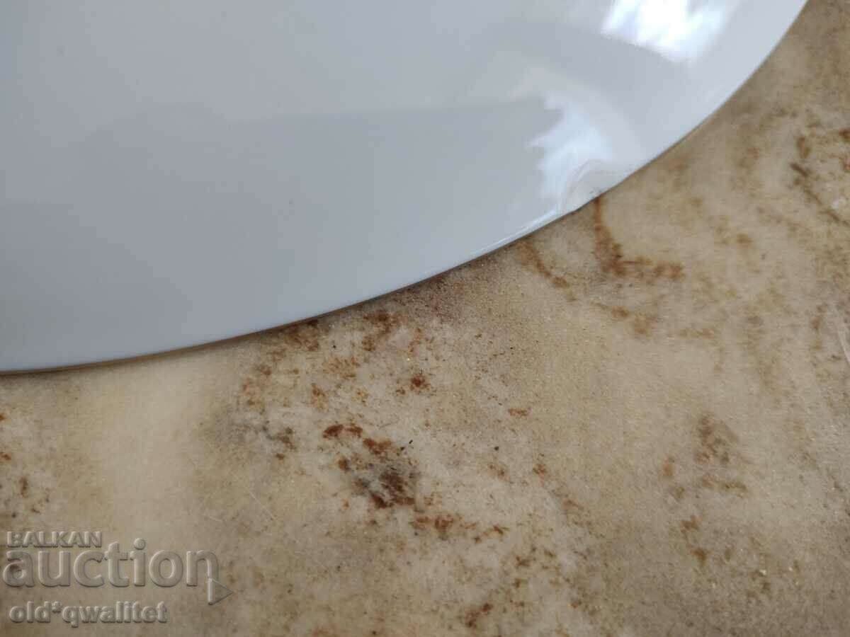 Delivery of Porcelain plate - flowers, gold rim, Cobalt, Germany Delivery of Porcelain plate - flowers, gold rim, Cobalt, Germany