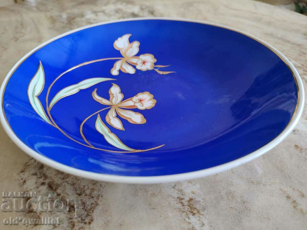 Licitație Farfurie din portelan - flori, Germania Licitație Farfurie din portelan - flori, Germania