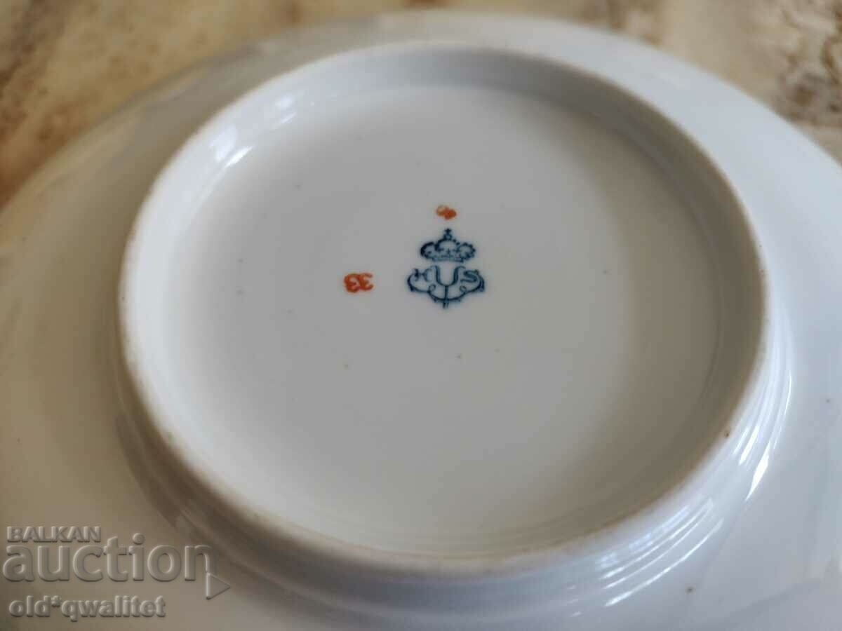 Farfurie din portelan - flori, Germania - 6 Farfurie din portelan - flori, Germania - 6