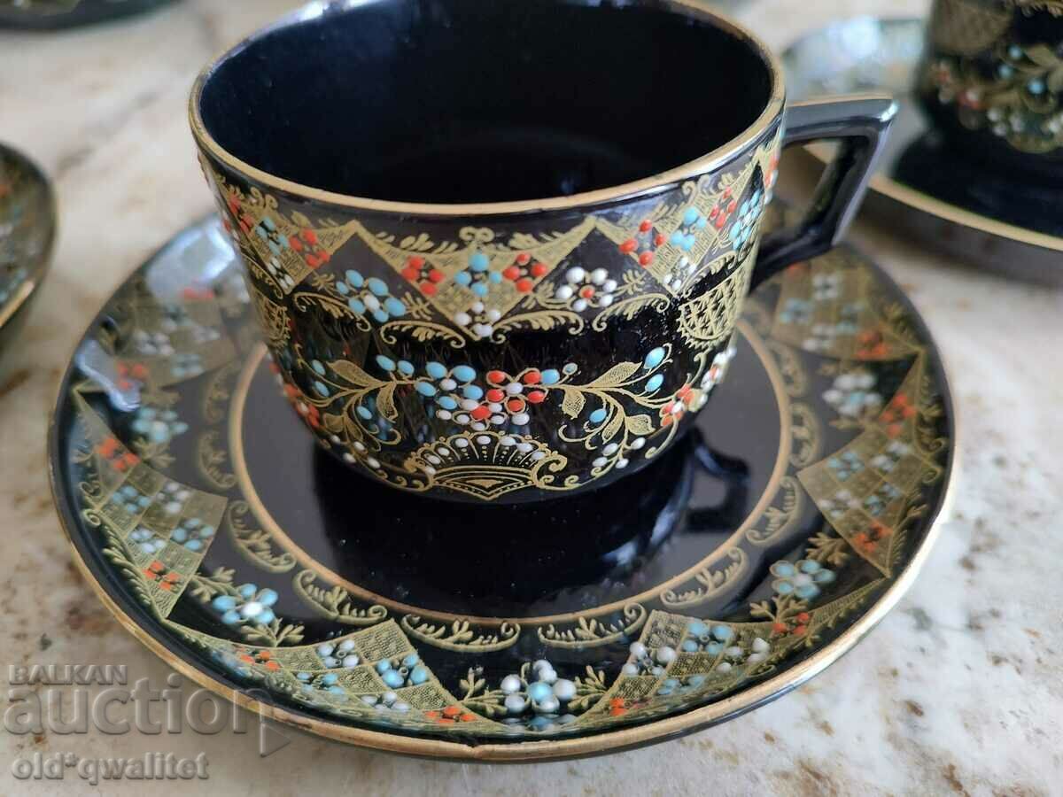 Service - flowers zl. edging, relief, 4 pers., England ceramics with price 297.00 BGN | € 151.85 Service - flowers zl. edging, relief, 4 pers., England ceramics with price 297.00 BGN | € 151.85