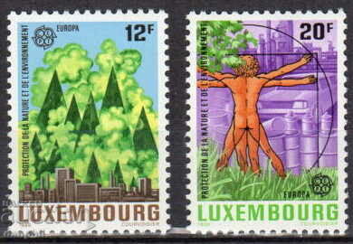 Luxembourg 1986 Europe CEPT (**) clean series, unstamped