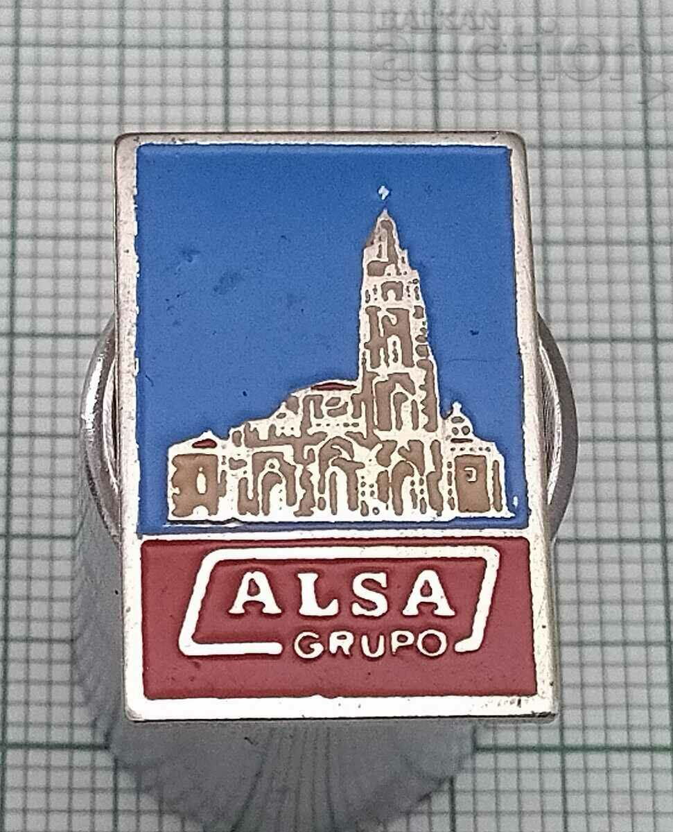 ALSA GRUPO TRANSPORT SPAIN BADGE PIN