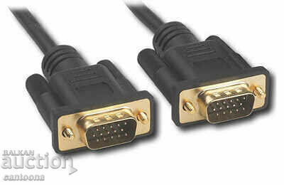 Monitor cable VGA-VGA-with filter 15pinM/15pinM- 1.5 m