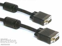 Cablu monitor VGA - VGA-cu filtru 15pinM/15pinM- 5 metri