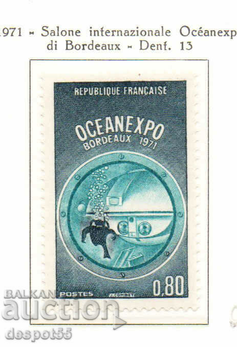 1971. Франция. "Oceanexpo" - Международно изложение, Бордо.