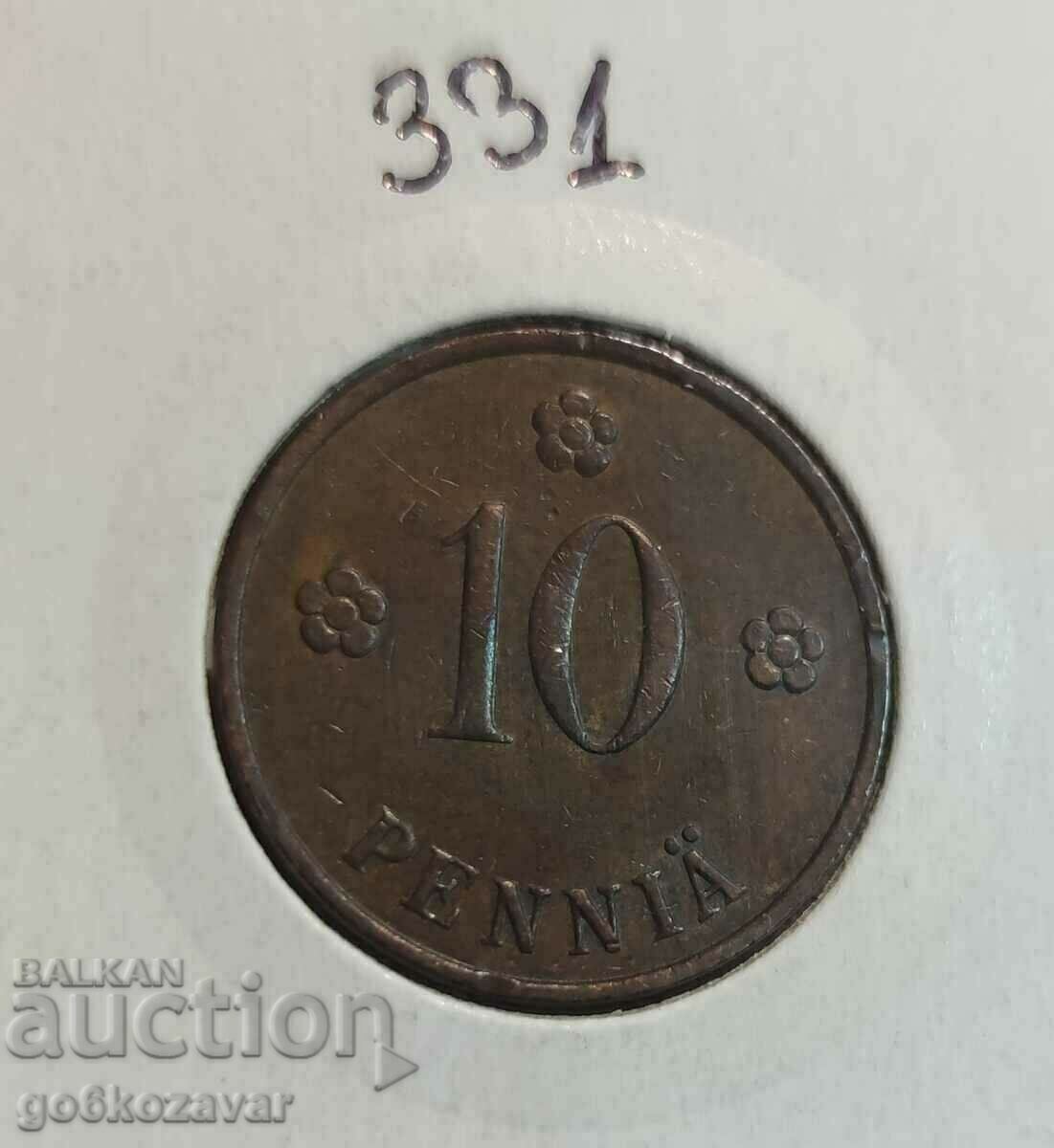 Финландия 10 пенния 1939г