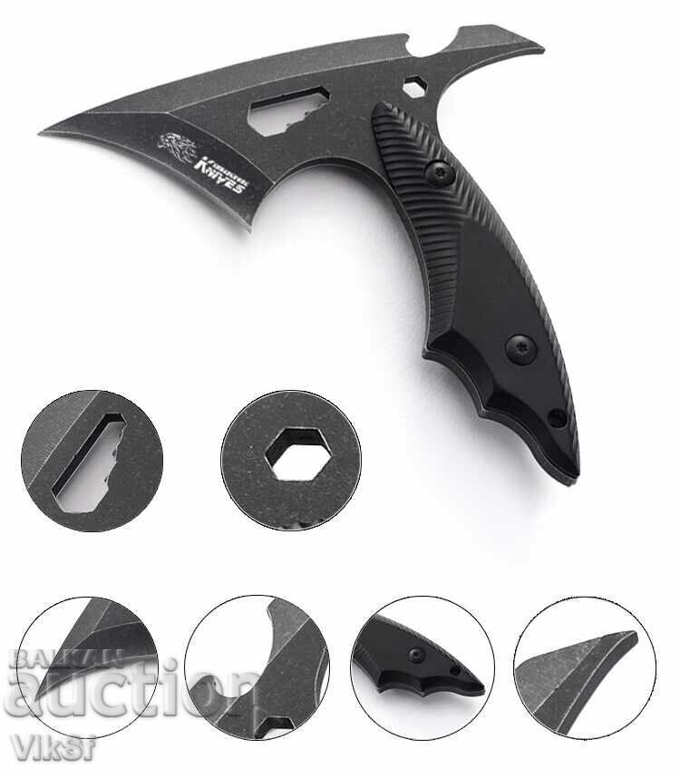 Tactical small hatchet Knives-mini tomahawk -2 options - 6 Tactical small hatchet Knives-mini tomahawk -2 options - 6