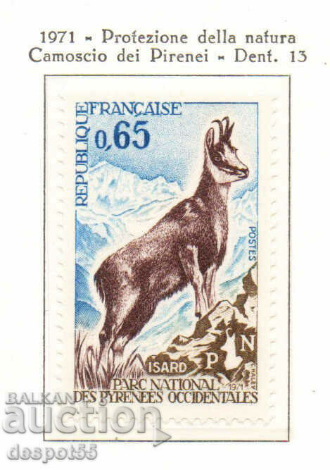 1971. Франция. Откриване на Национален парк Западни Пиренеи.