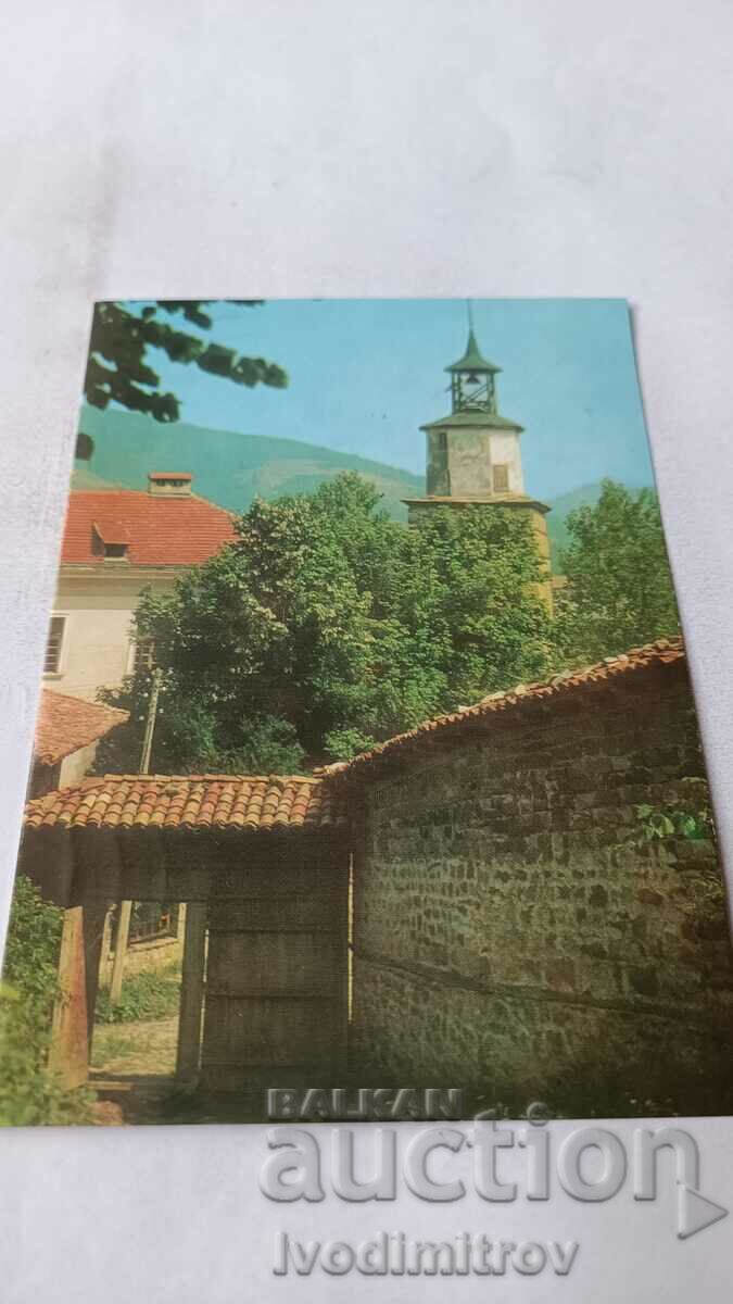 Пощенска картичка Елена Часовниковата кула 1975