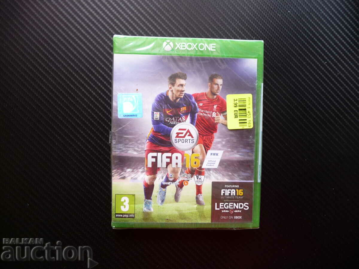 FIFA 16 XBOX игра за конзола футбол Легенди Меси нова Фифа