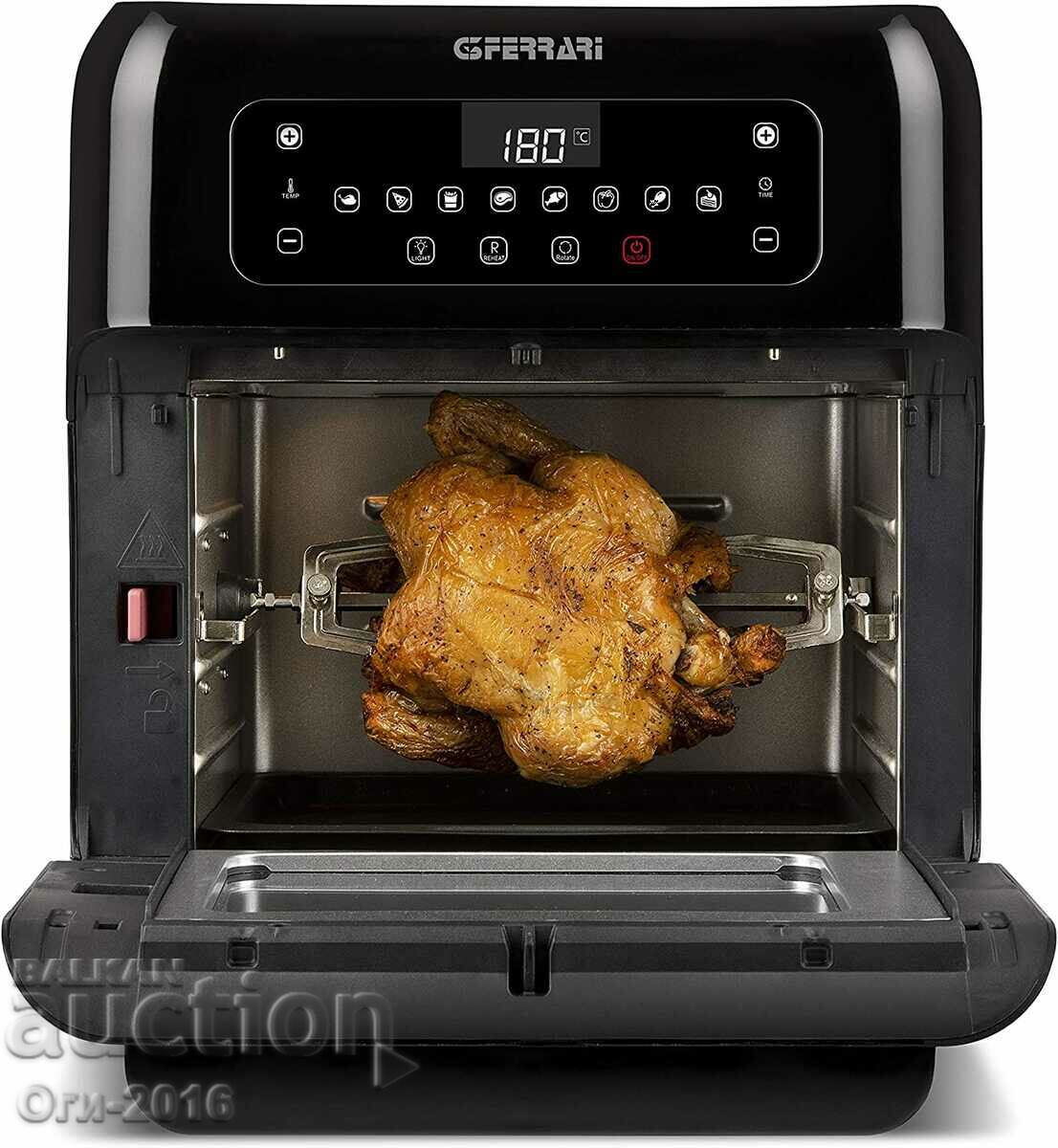Multi-functional: air fryer, frying, baking, grilling