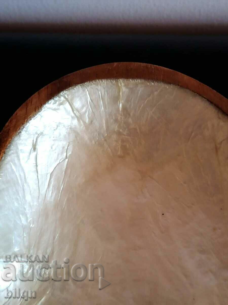 Παράδοση Όμορφοι ξύλινοι δίσκοι φρούτων με χρώματα καρτών Mother Of Pearl Παράδοση Όμορφοι ξύλινοι δίσκοι φρούτων με χρώματα καρτών Mother Of Pearl