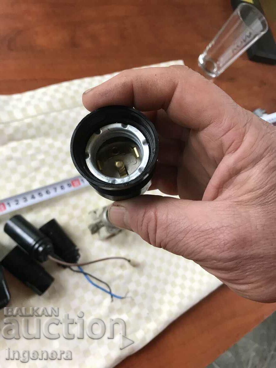 SOCKET E14-3, E27-1 FUSE BASE WITH AND WITHOUT CAP - 6 SOCKET E14-3, E27-1 FUSE BASE WITH AND WITHOUT CAP - 6