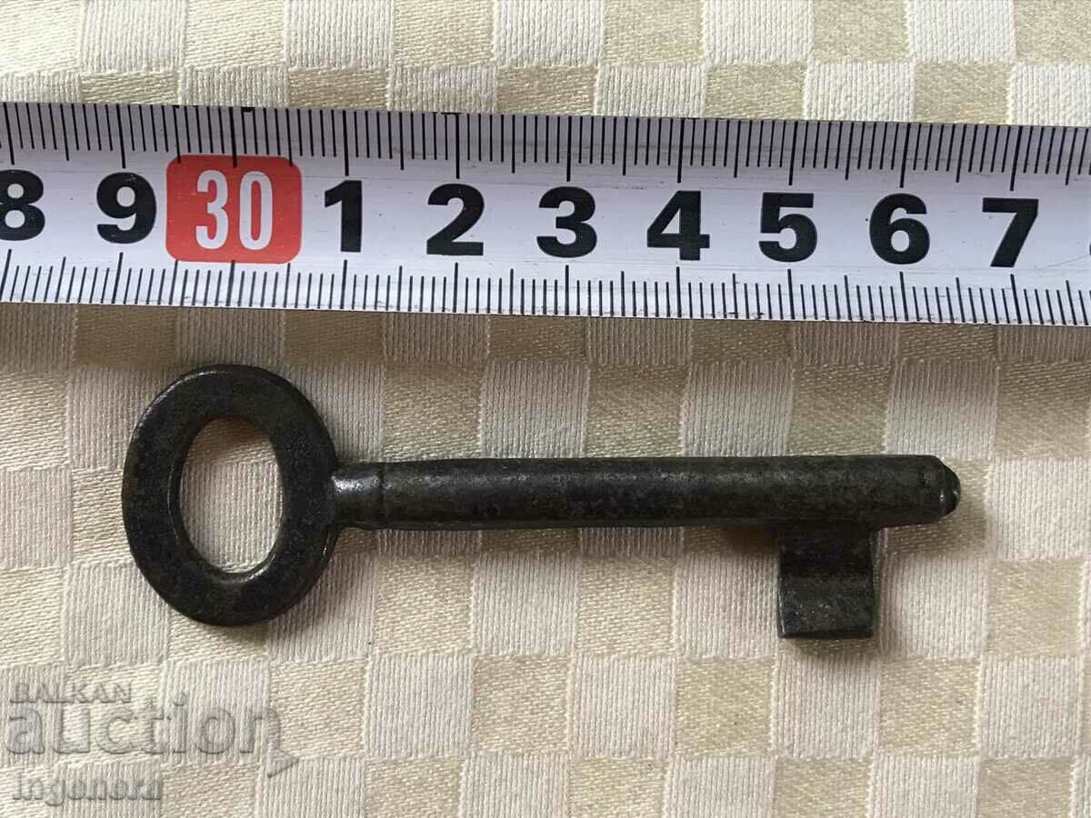 ANTIQUE KEY FROM GRANDMOTHER AND GRANDFATHER'S CHESTS CUT PADLOCK with price 8.00 BGN | € 4.09 ANTIQUE KEY FROM GRANDMOTHER AND GRANDFATHER'S CHESTS CUT PADLOCK with price 8.00 BGN | € 4.09