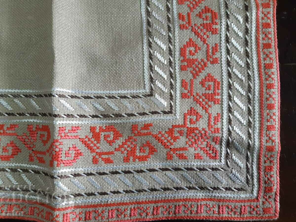 Delivery of Embroidered square, Tischleifer, tablecloth LINEN PANAMA Delivery of Embroidered square, Tischleifer, tablecloth LINEN PANAMA