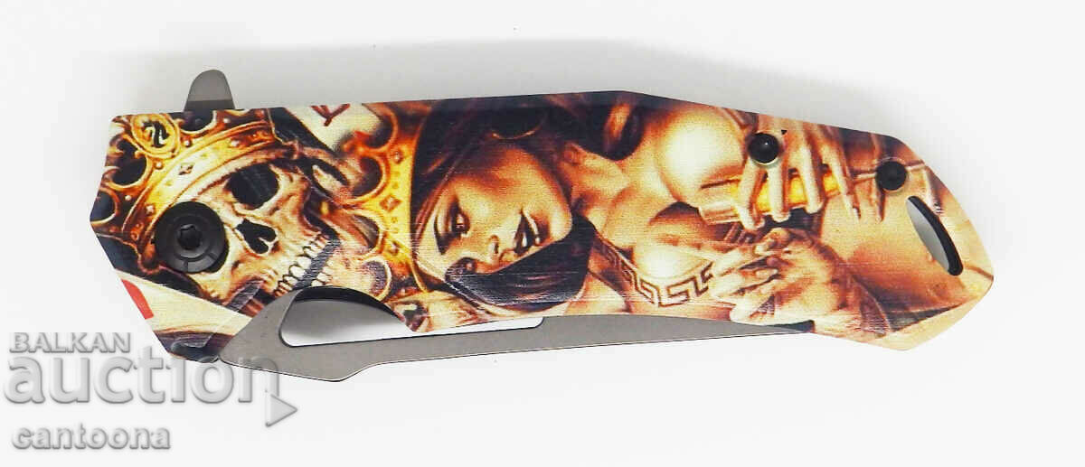 Auction Browning X89 - designer folding semi-automatic knife Auction Browning X89 - designer folding semi-automatic knife