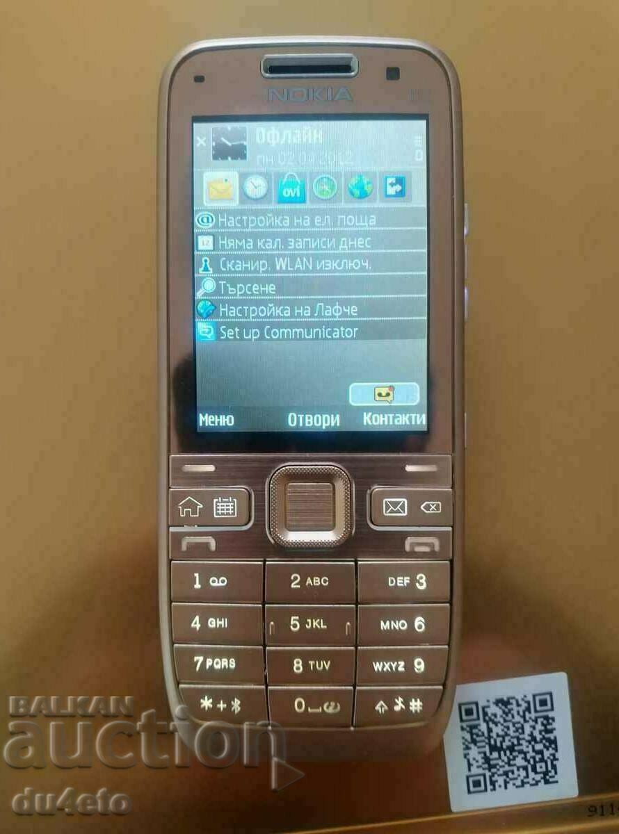 Мобилен телефон Nokia Нокиа E 52 Gold чисто нов 3.2MP640x480