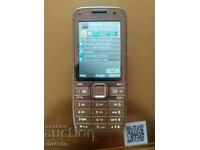 Мобилен телефон Nokia Нокиа E 52 Gold чисто нов 3.2MP640x480