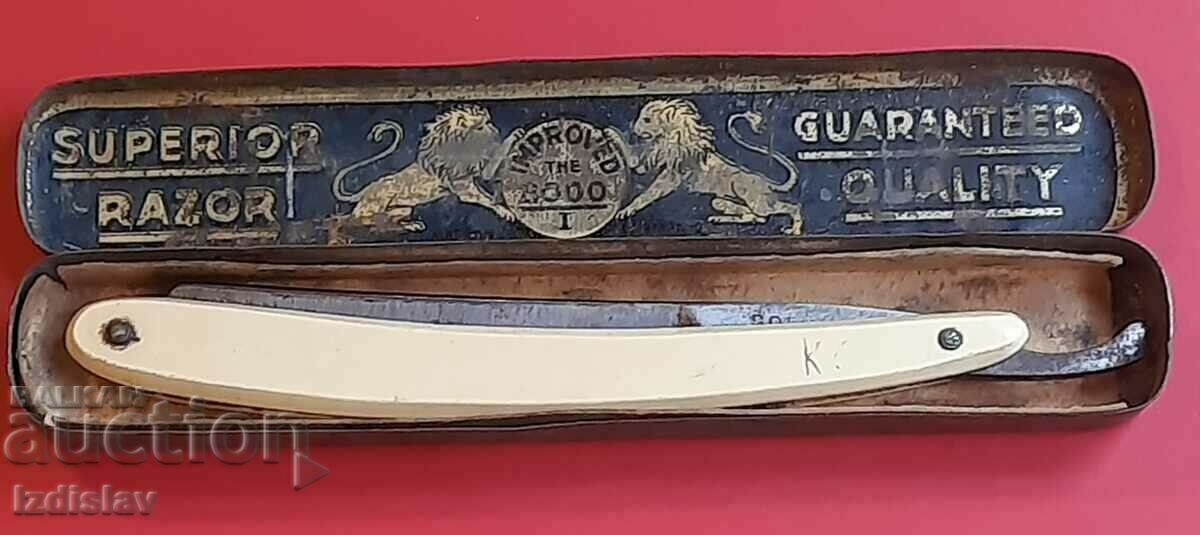 Vintage Solingen razor with original box