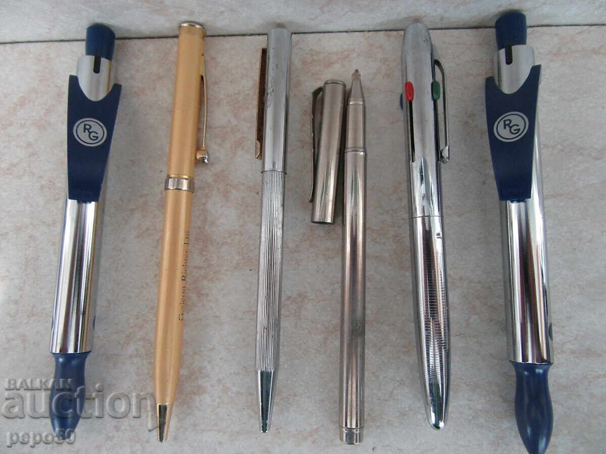 6 buc. STILOURI METALICE DE COLECȚIE cu preț € 6.00 | 11.74 BGN