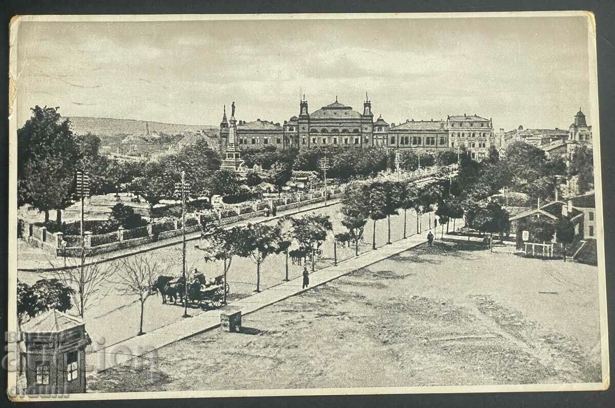 3504 Царство България Русе изглед от центъра 1946г.