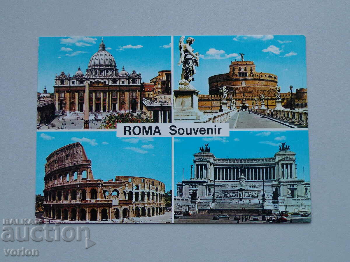 Card: Roma - Italia.
