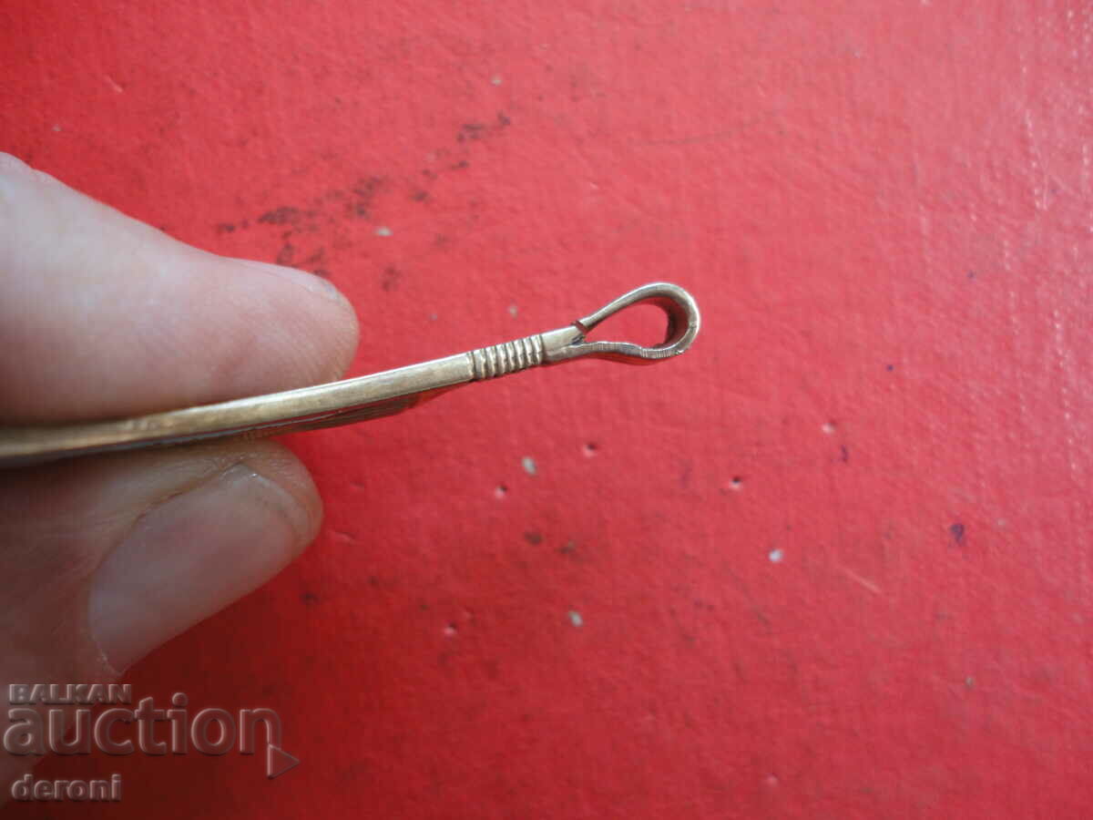 925 Enamel Gold Plated Silver Lotus Locket - 6 925 Enamel Gold Plated Silver Lotus Locket - 6