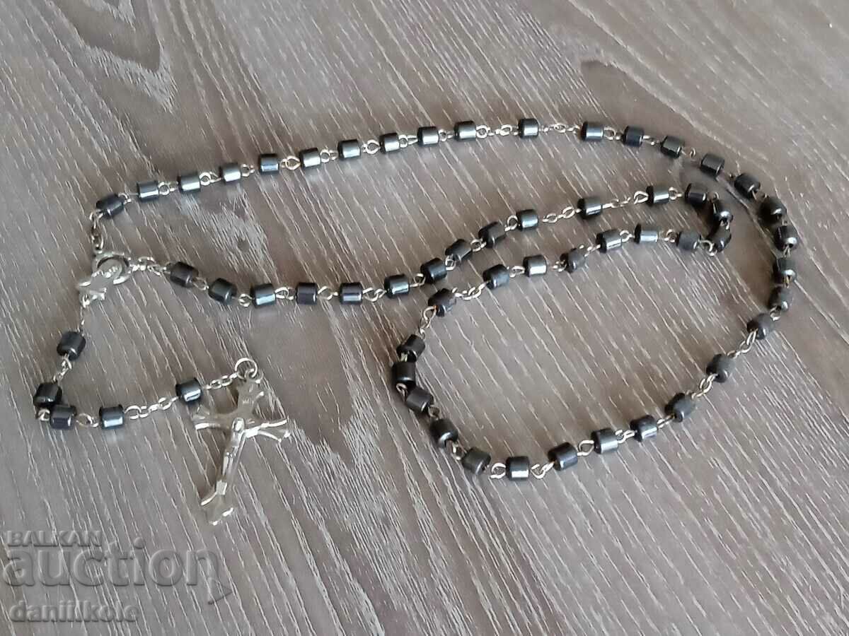 *$*Y*$* NATURAL HEMATITE CROSS NECKLACE AWESOME *$*Y*$* with price 9.90 BGN | € 5.06 *$*Y*$* NATURAL HEMATITE CROSS NECKLACE AWESOME *$*Y*$* with price 9.90 BGN | € 5.06
