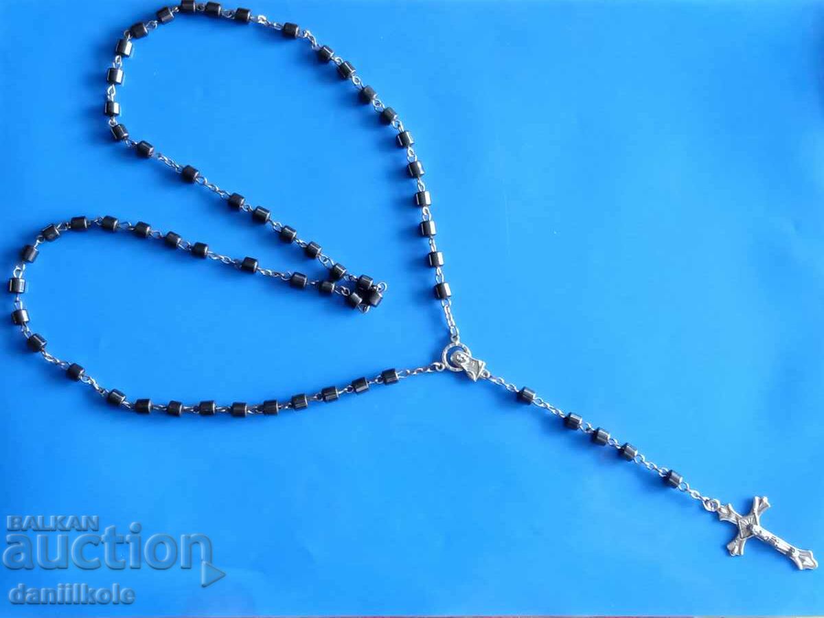 Delivery of *$*Y*$* NATURAL HEMATITE CROSS NECKLACE AWESOME *$*Y*$* Delivery of *$*Y*$* NATURAL HEMATITE CROSS NECKLACE AWESOME *$*Y*$*